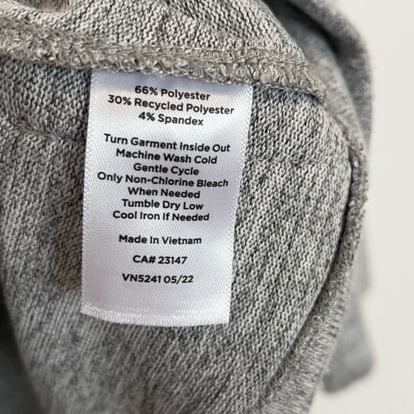 HaVeN WELL WITHIN - Sweater Knit Gray Half Zip Pull Over Sweater Top - Medium - Picture 6 of 9